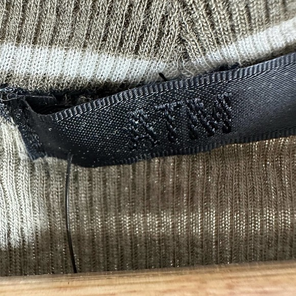 ATM Anthony Thomas Melillo Dip Dye Stripe Midi Dress Size Large - Picture 5 of 12